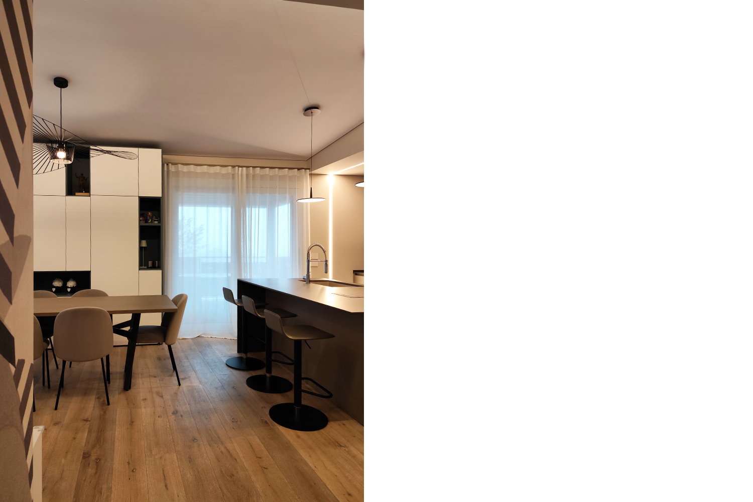 casa lea: progetto di architettura d'interni per la realizzazione di un nuova abitazione unifamiliare a Clusone