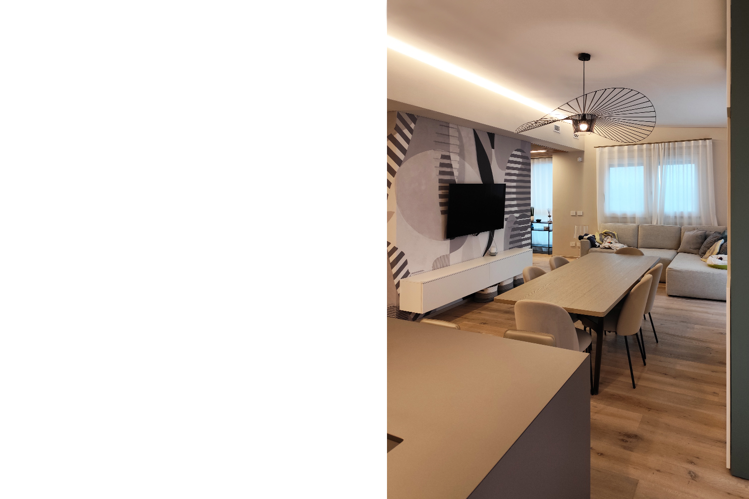 casa lea: progetto di architettura d'interni per la realizzazione di un nuova abitazione unifamiliare a Clusone