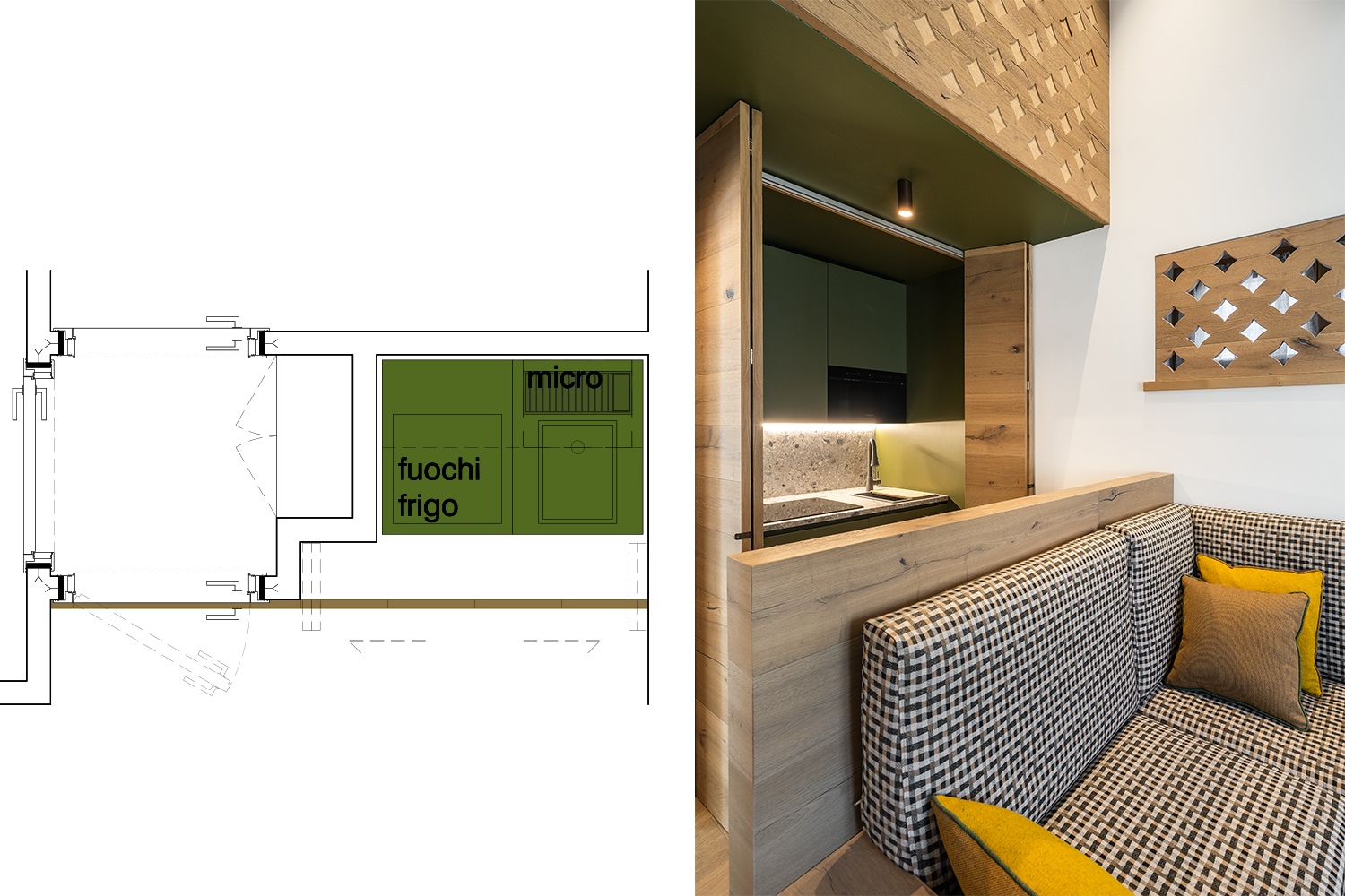 casa orchidea: progetto di interni per il restyling di un'abitazione unifamiliare